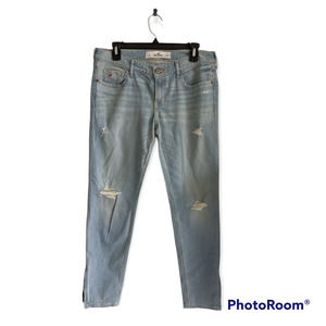 Hollister Skinny Ankle Zip Jeans